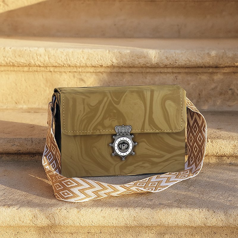 Hard Cover Crossbody Bag